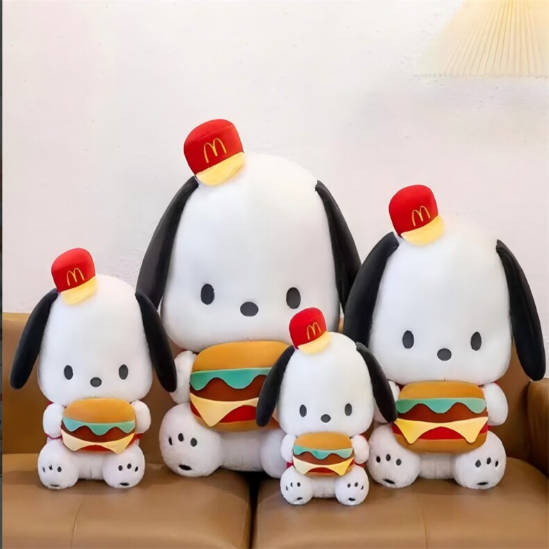 汉堡恰狗狗，沃州毛绒玩具