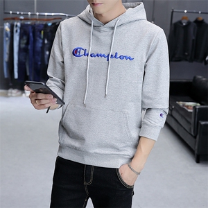 男大码刺绣套头连帽卫衣 5032-1_357(M-4XLP55 5XL-9XLP65)图片