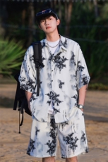 1短衬CS77033特P25DK77055特P18无差价套装TZ77066特P43大码M-5XL，男装休闲套装，星座226-2