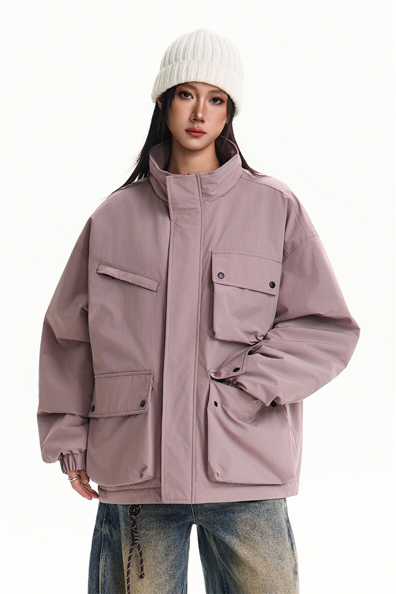 美式新款秋冬多口袋户外机能休闲棉衣外套A436-W990-P95138,男装棉衣,电商A436