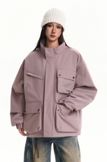 美式新款秋冬多口袋户外机能休闲棉衣外套A436-W990-P95138，男装棉衣，电商A436