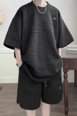 1短袖T恤男DT8778P35短裤男DK8779P40大码休闲套装TZ8780P75控，男装休闲套装，星座226-2