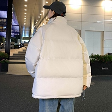2023冬上新学生加棉加厚棉服潮中性风立领棉衣外套男女8801-P65，男装棉衣，电商A441-1