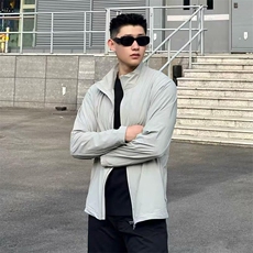 春夏款高品质冰感速干防晒服男女休闲户外运动外套透气机能风夹克，男装防晒衣，电商A486