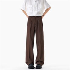棕色长裤