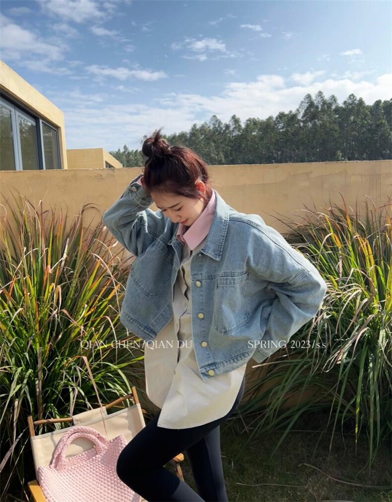 现货春季新款：牛仔外套，其它，QIANCHEN 谦晨(1F)