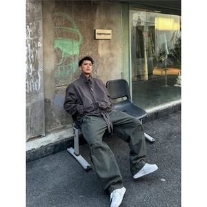 网图慎用2025香蕉裤休闲裤机能弯刀工装裤K6101-特P38