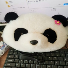 金雅毛绒玩具 貂毛熊猫