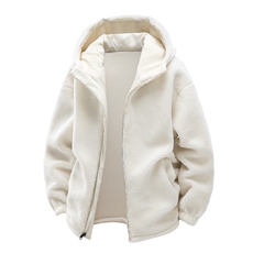 灯芯绒两面穿棉服男女羊羔毛棉衣外套冬季加厚棉袄M0811-P120，男装棉衣，星座308B-2