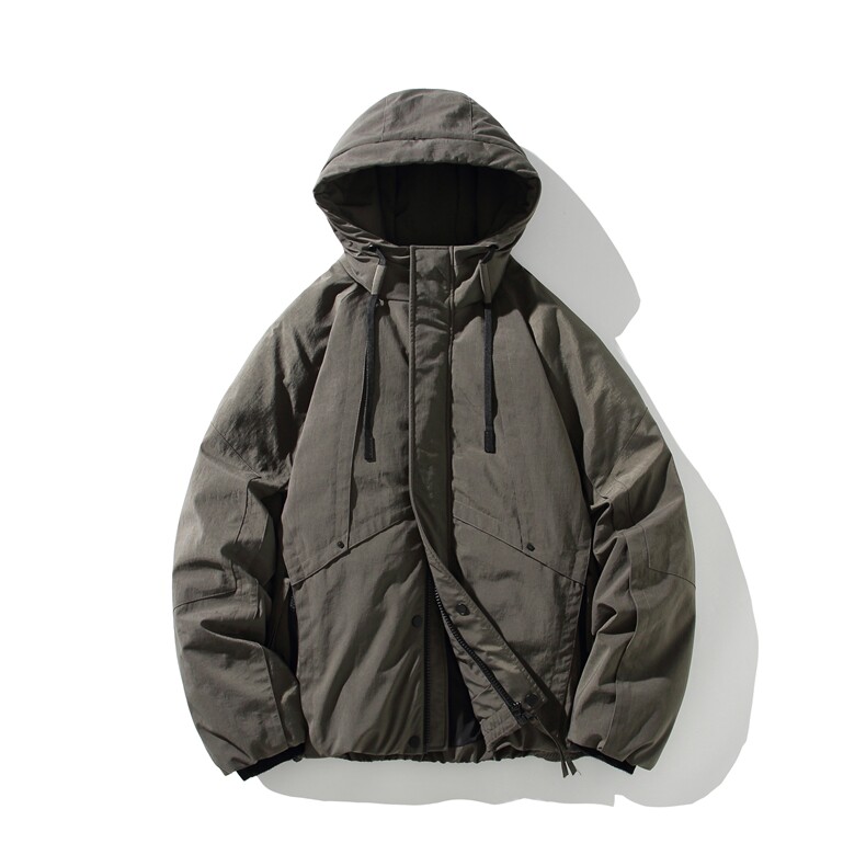 2025冬季标90绒连帽白鸭绒羽绒服 375-p370图片