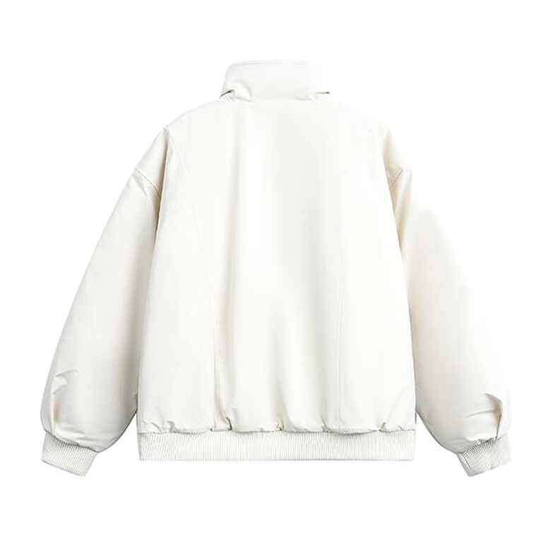 网图羊羔毛毛领棉服派克服男女冬季2025新款立领工装棉衣外套P78,男装棉衣,电商C306-1