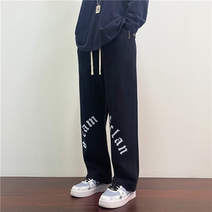 k820-p55-控78 拉链黄泥牛仔在高阶宽松大码牛仔裤cityboy图片