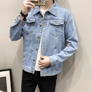 JK609-p48-限价68 现货店主风牛仔夹大码图片