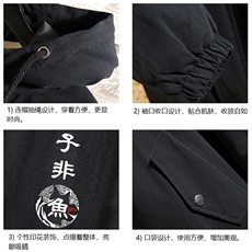 JK41070-P85加棉款-P115纯棉连帽夹克男士大码工装夹克男砖墙，男装夹克，电商A040A