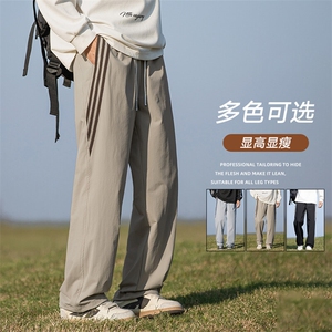 秋季现货工装裤子男宽松潮牌直筒束脚裤DSA157-1-K2510-P40图片