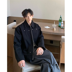 伐木工装铆钉设计外套，男装夹克，星座1303B