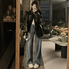 美式高街字母刺绣棒球服学院男女宽松外套百搭夹克C779-P105，男装夹克，星座911-2(原星座613-2）
