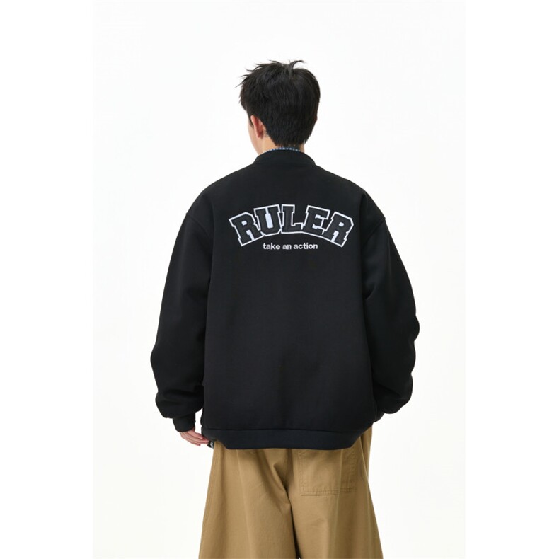 潮牌学院风刺绣棒球服夹克 WT2550-特批66-控128图片