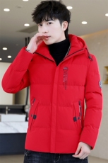 男式冬季青少年连帽短款棉衣男时尚百搭棉服外套MY719-P78，男装棉衣，星座310B-3
