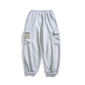 2025冬季新款男装日系宽松加绒加厚运动休闲棉裤束脚卫裤P950-F83图片