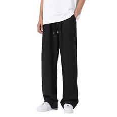 夏季新款冰丝激光打孔透气长裤XZ806-CK03033特P30控58，男装休闲裤，四季星座806
