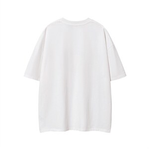 1白底条纹印花设计潮大码M-5XL短袖T恤男DT77779P18块特价控38图片
