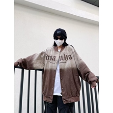 美式复古加绒棒球服外套男2025秋冬保暖宽松大码休闲飞行员夹克潮，男装夹克，星座506A