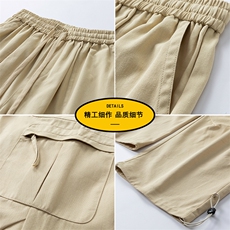 2025秋季新款现货纯棉水洗直筒裤工装休闲长裤DSA157B-K2539-P63，男装休闲裤，电商A157B
