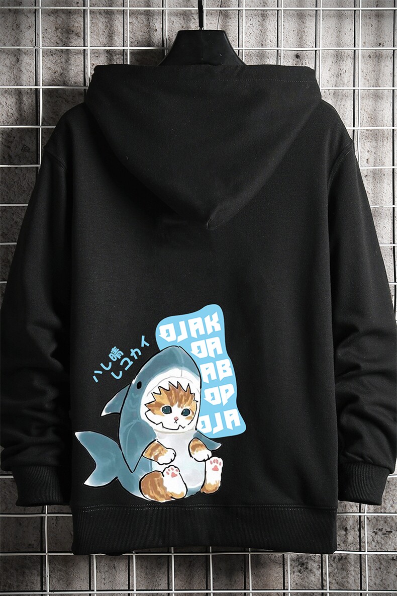 KS21217-P38连帽开衫卫衣男运动外套大码班服网格,男装卫衣,电商A040A