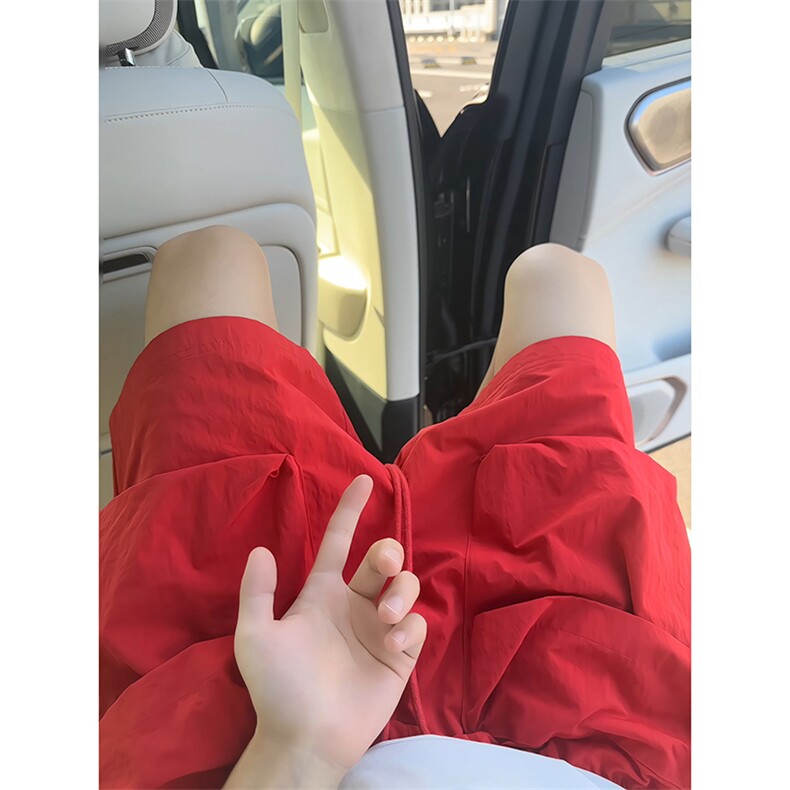百搭潮人舒适韩版短裤大口袋工装复古街头潮牌短裤K775TP25无差价图片