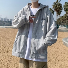春季新款美式男外套连帽开衫卫衣夹克J140P36，男装夹克，星座1116-2
