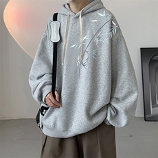 8XL连帽卫衣男大码胖子帽衫大号运动服WY2393-P35，男装卫衣，电商A040