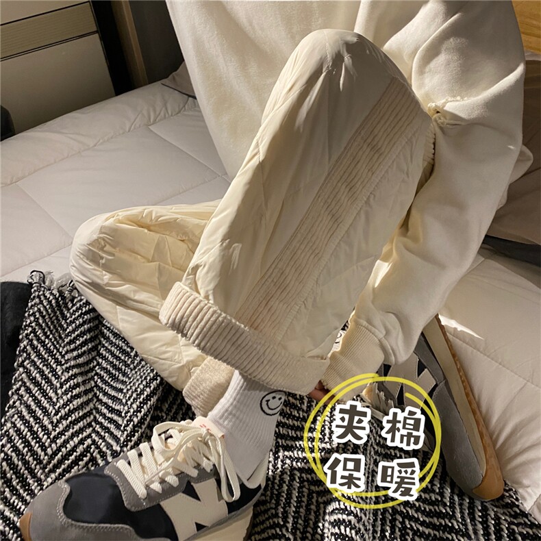 A165-K7941-P65控78现货~羽绒棉裤~加厚保暖御寒防风休闲暖暖裤,男装棉衣,电商A165