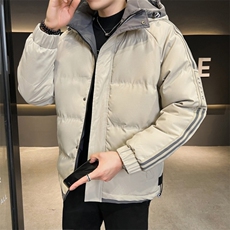 潮牌棉衣男士2025冬季新款休闲百搭加厚保暖棉袄连帽棉服袄子，男装棉衣，星座218-1（原230）