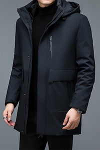 棉衣男秋冬季2023新款中年爸爸装棉服加绒加厚保暖外套冬装棉袄图片