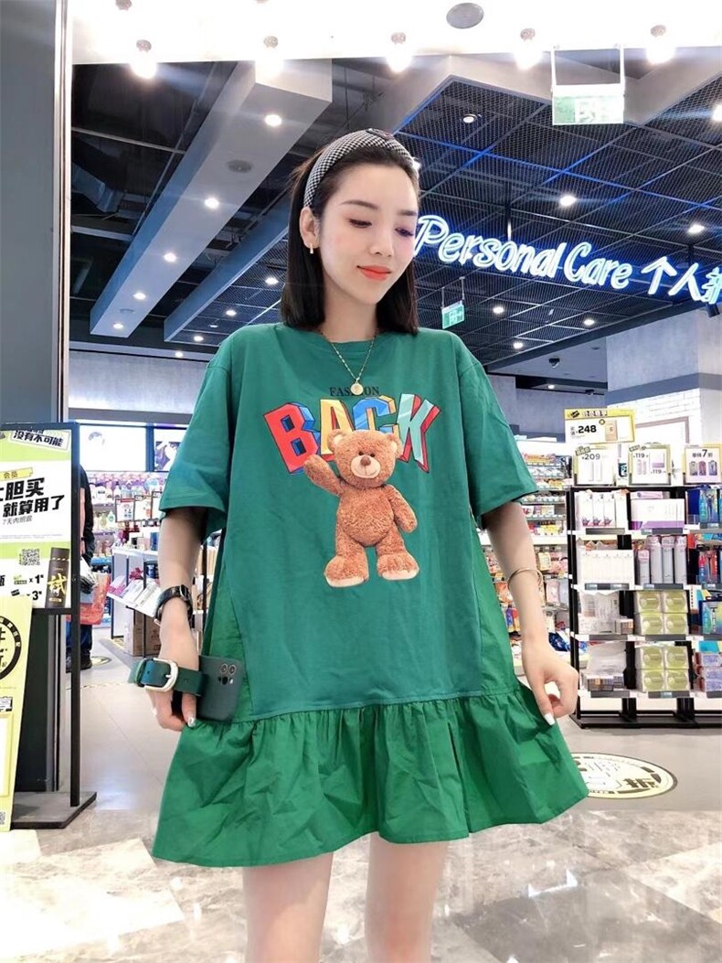 小熊四色超版裙子，女装，一杭