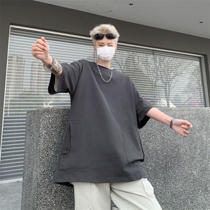 短袖T恤男款夏季ins潮牌宽松休闲上衣T128-P35图片