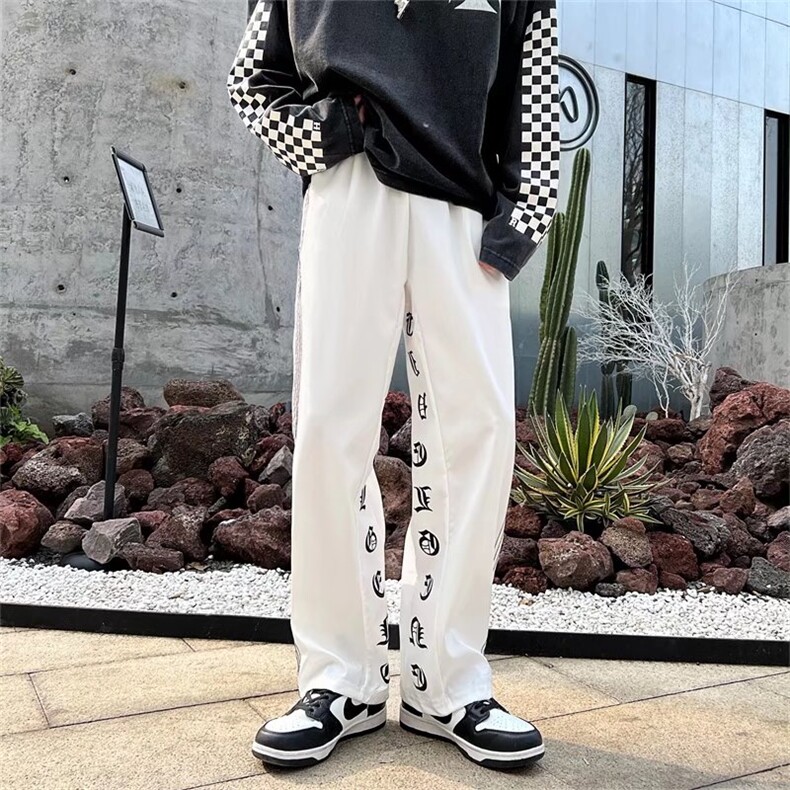 男春季潮流时尚休闲长裤冰丝裤K8019P33,男装休闲裤,星座1116-2