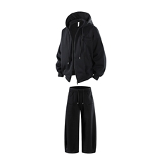 b228-TZ08-p120连帽开衫卫衣套装，男装休闲套装，电商A016 (原B228)