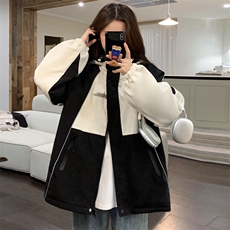 加绒秋冬款2025新款冬季加厚三防冲锋衣女棉服冬C533-P105，男装夹克，星座911-2(原星座613-2）