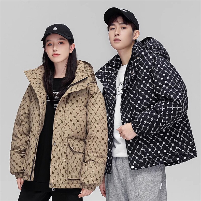 2025年冬季新款高品质连帽羽绒服白鸭绒男士夹克外套潮YR557P120，男装夹克，星座1602B（原101B-1）