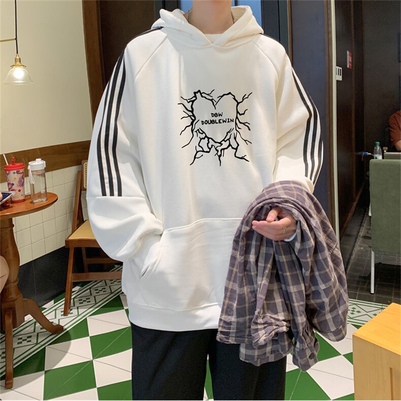 条纹连帽卫衣SWY2494-P55控8850棉,男装卫衣,电商B370