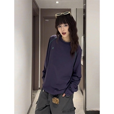 美式高街解构工艺速干长袖T恤男女款防晒罩衫户外运动潮牌骑行服，男装防晒衣，电商A486