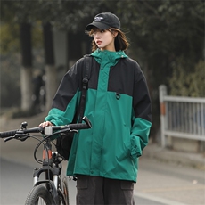 Cityboy情侣时尚连帽冲锋衣外套夹克团体班服，男装夹克，星座301D-5(原星座1415）