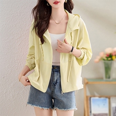 超好看粉色防晒衣女夏季2025新款宽松休闲百搭防晒服透气轻薄外套，女装防晒衣，沐七七