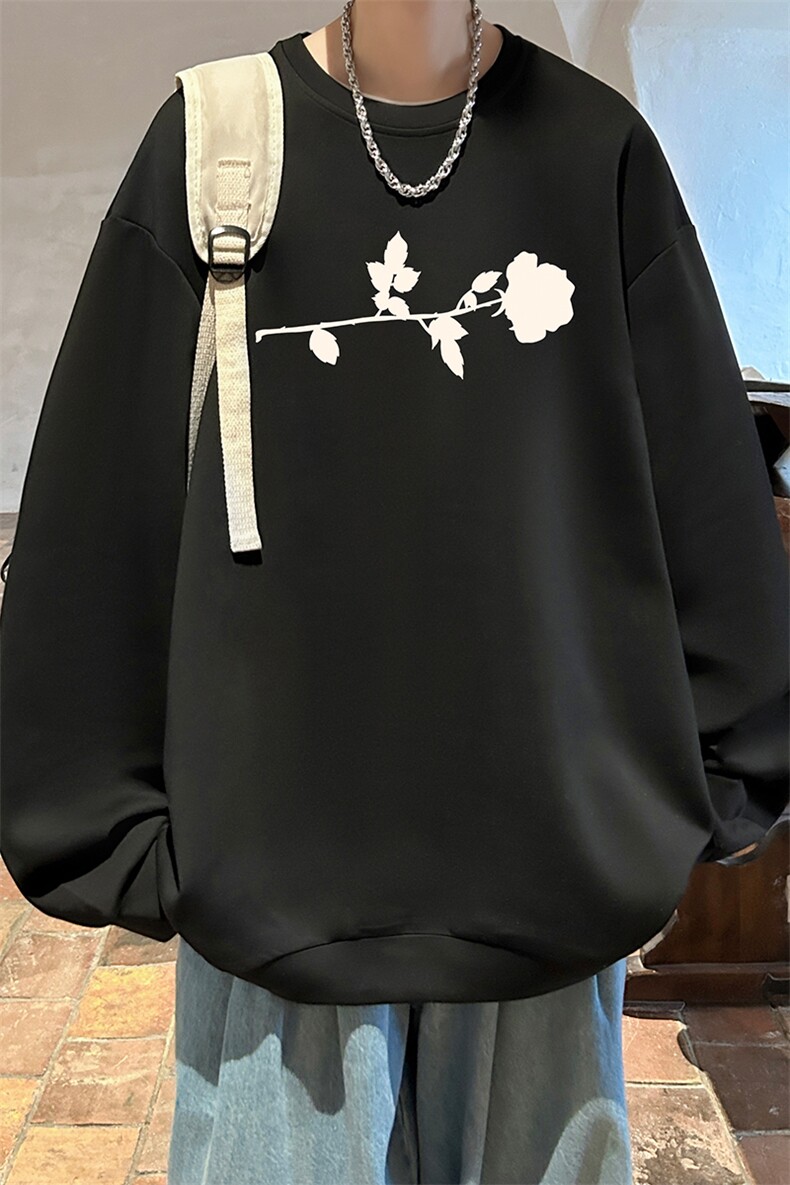 控38简约帅气百搭长袖t恤男大码卫衣T4368-P25,男装卫衣,电商A040
