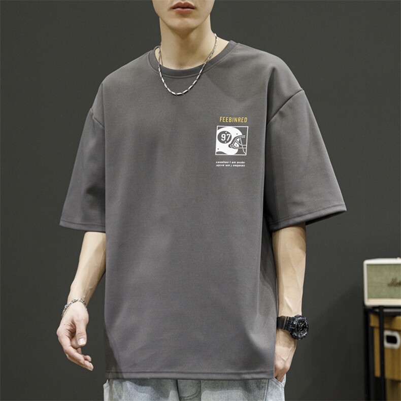 2023男夏季宽松休闲百搭T恤T6887小码P22大码P25,男装T恤,星座914