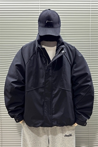 2025新标90白鸭绒时尚休闲短款立领男冬季加厚羽绒服302-P280图片