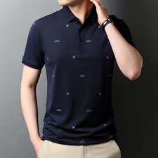 轻奢男式2023年夏季新款T恤衫男短袖圆领休闲体恤上衣汗衫，男装T恤，电商B212（原钱塘6029）