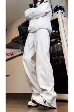 休闲弯刀裤宽松直筒运动卫裤A481特P40控68，男装休闲裤，电商A309
